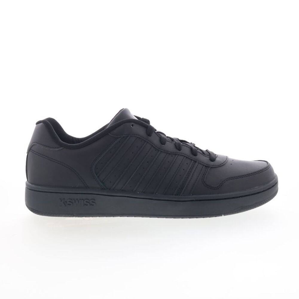 K-Swiss Mens Court Palisades Black Shoes (NWT)